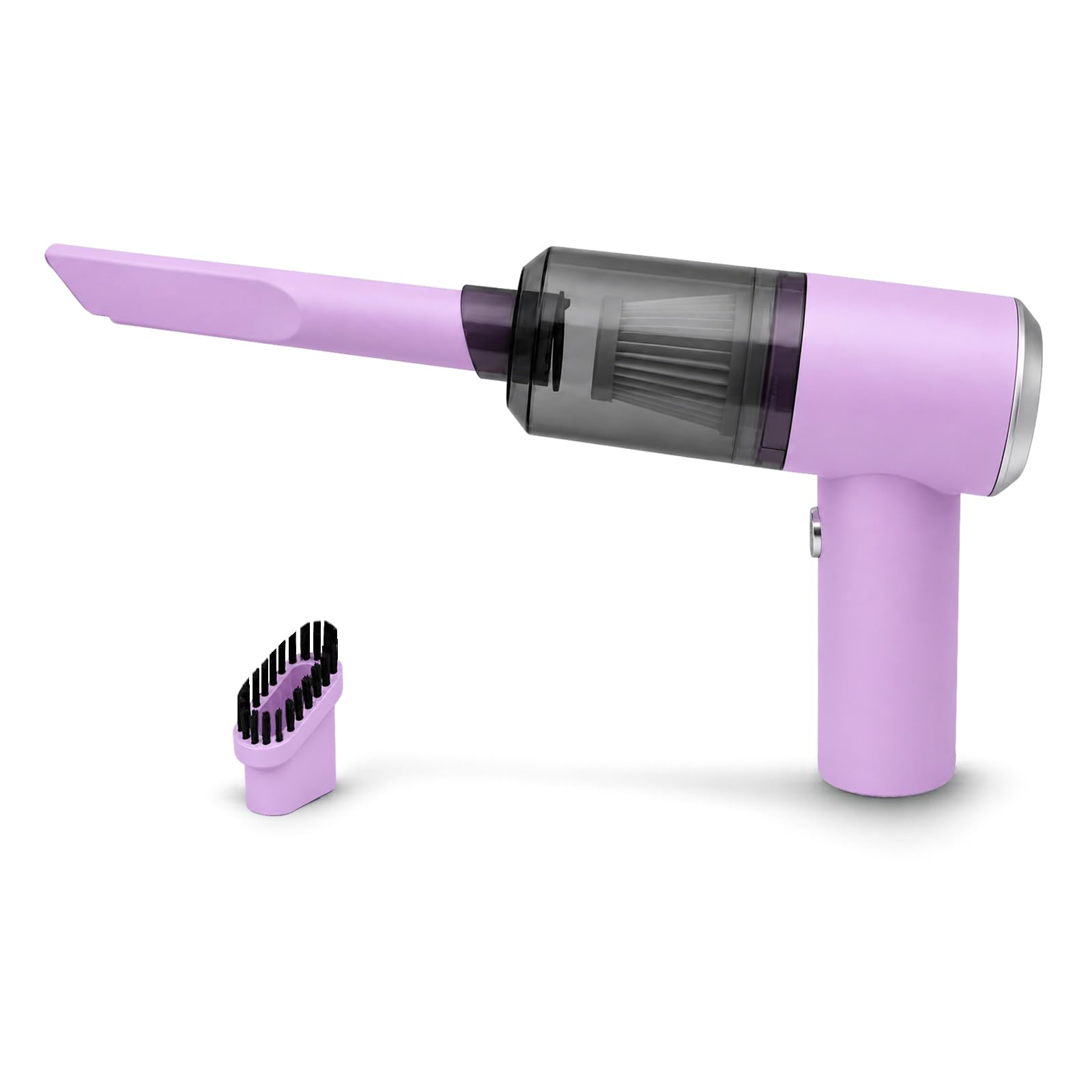 Mini Handheld Vacuum Portable for Desk, Keyboard, Car & Crumbs, Lavender | Quick Cleanups, Tight Spaces, Rechargeable Cordless, Easy Storage, Office, Cup Holders, Seat Gaps, Window Tracks