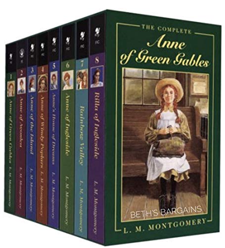 Anne of Green Gables, Complete 8-Book Box Set: Anne of Green Gables; Anne of the Island; Anne of Avonlea; Anne of Windy Poplar; Anne's House of ... ... of Ingleside by L.M. Montgomery (1998-10-06)