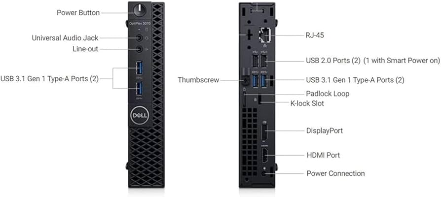 【大容量1TB】DELL Optiplex 3070 デスクトップ 9Gen Amazon.co.jp: 【整備済み品】デスクトップパソコン DELL