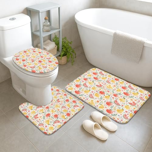 Rideau de douche anti-moisissure polyester imperméable avec tapis de bain 183cm - 5