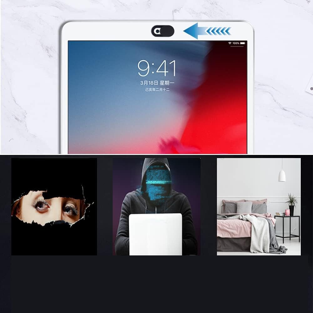 CCLKHY 3 Pcs Cache Webcam Ultra Fin, Slide pour Laptop, Smartphones, Tablettes - Protégez Votre Vie Privée et Sécurité