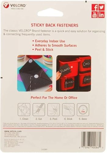 Velcro Brand 90086 5 Ft X 3/4 In | Black Tape Roll thumb #6
