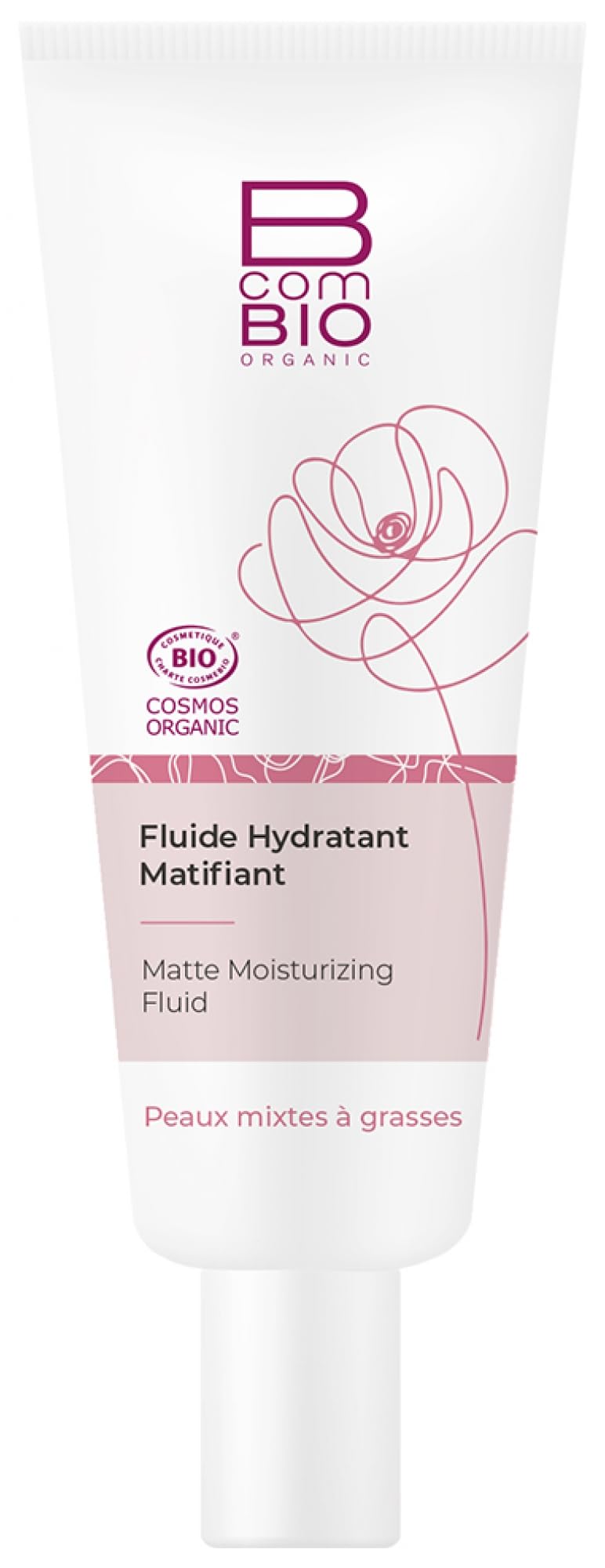 BcomBIO Essentielle Fluide Hydratant Matifiant Bio 50 ml