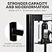 ExploreHorizon 6 Ton Hydraulic H-Frame Shop Press with Adjustable Table & Stamping Plates for Auto Repair, Garage Use, Metalworking, Black