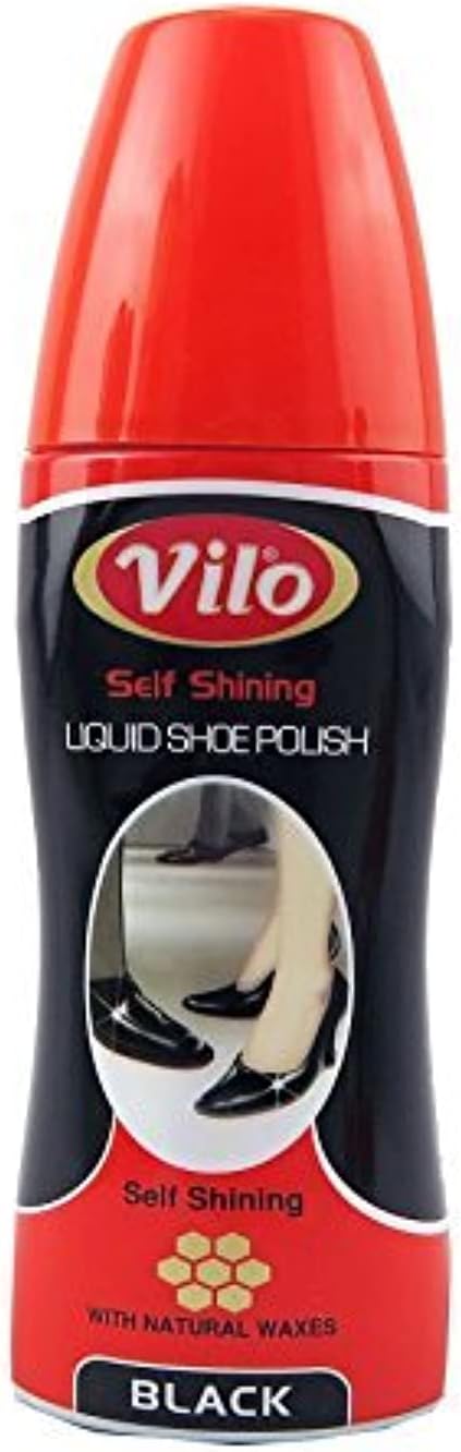 Vilo Liquid Shoe Polish Black 80ml