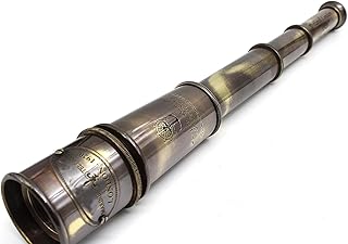 US HANDICRAFTS 1920 Dollond London Brass Maritime Vintage Telescope,