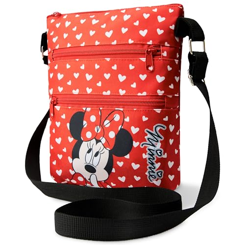 Disney Bolso Cruzado para Niños - Bolso de Hombro Accesorios para Niñas Correa Ajustable Bolsos para Niñas - Regalos