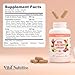 Vital Super Fruits & Veggies - Daily Superfood Capsules for Adults - Fruit and Veggies Supplement to Boost Immunity & Energy - 2-in-1 Formula for Overall Wellness - Fruit and Vegetable Capsules