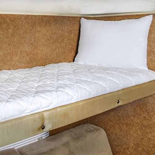34x75 Bunk Mattress Pad (Cover) for Camper, RV, Motorhome single bed