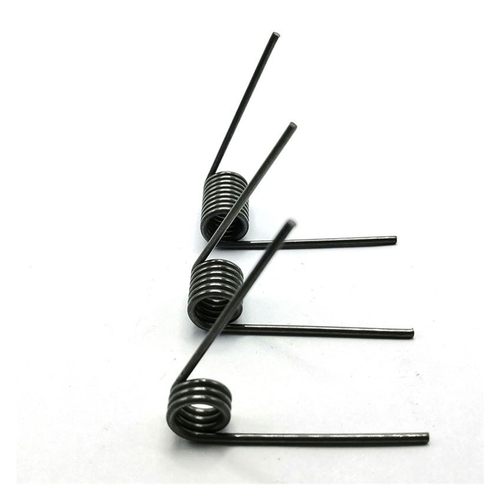 Ressorts De Torsion Double En Acier – Lot De 10 Pièces, Diamètre Fil 1 Mm, Longueur 40 Mm – Pour Bricolage, Mécanique, Réparation