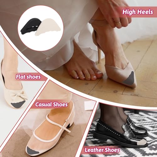 4 pares de inserts relleno para zapatos ajustables miniatura 5