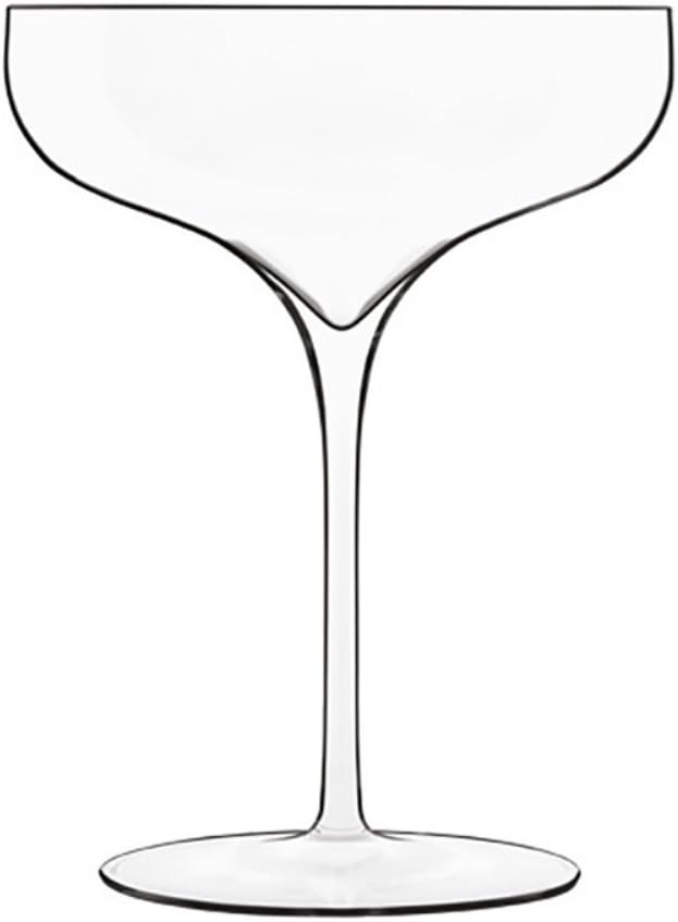 Luigi BormioliLuigi Bormioli Vinea Coupe Moscato/Spumante Stem Glasses (Set of 2), 10.5 oz, Clear