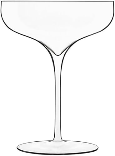 Luigi Bormioli Vinea - Juego de 2 tallos de vino Champagne/Processco de 10.25 oz