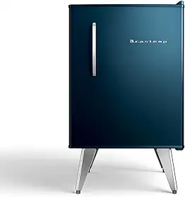 Frigobar Brastemp Retrô 76 Litros Midnight Blue - BRA08MZ (110, Volts)