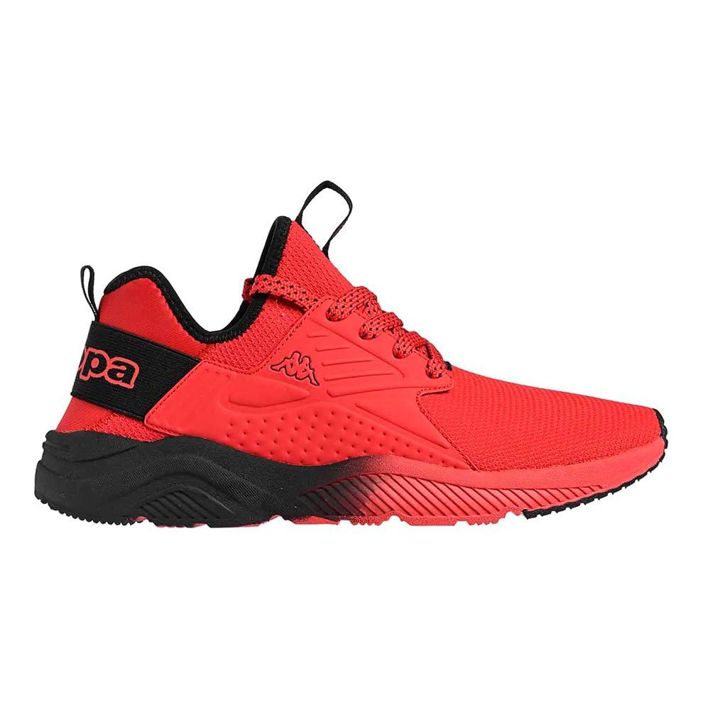 Kappa SAN Puerto, Low-Top Sneakers, Red Black
