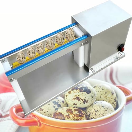 Peladora eléctrica de huevos de codorniz en acero inoxidable automática para cocina 2