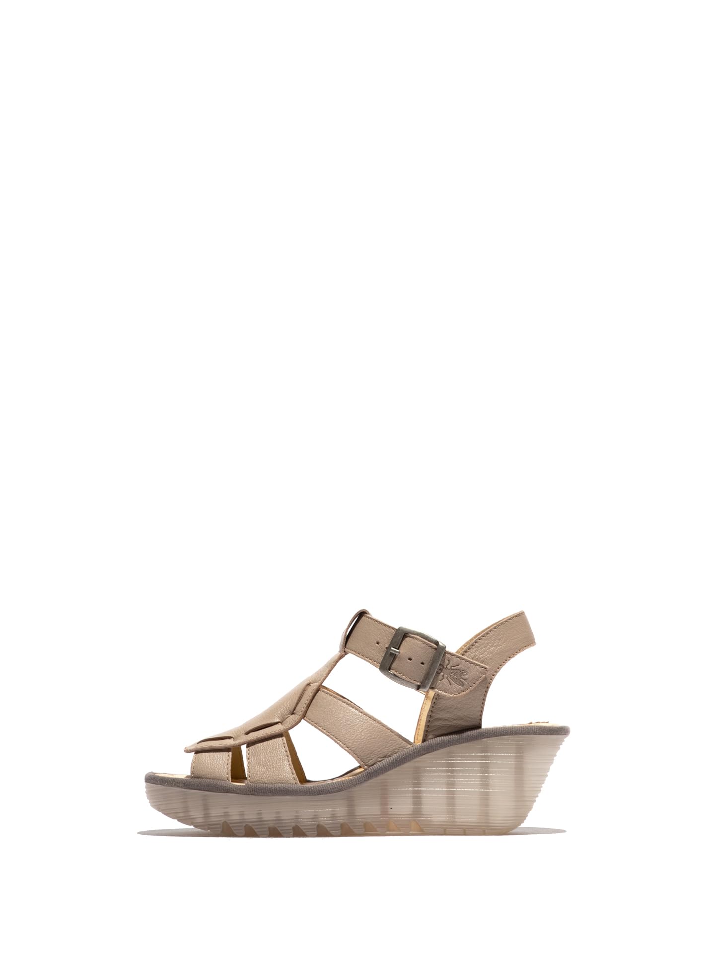 Fly London YILK620FLY, Sandal Women's Fashion Shoes, TAUPE, 8