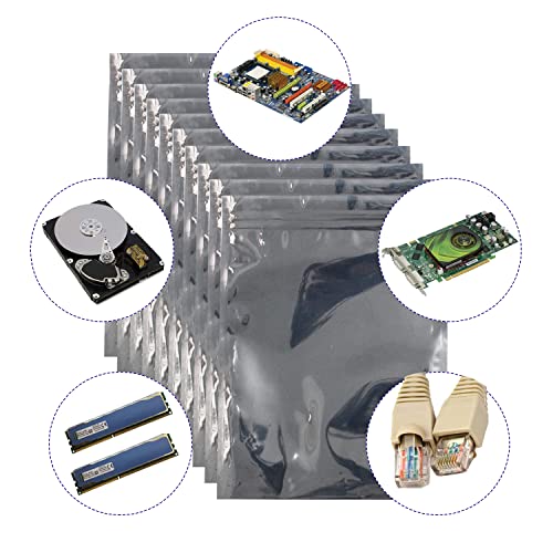 image for Mobudy Antistatic Bags ESD Shielding Bag with Anti-Static Labels for H