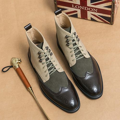 Large leather shoes, waterproof men's formal boots, casual boots, pointed men's boots, motorcycle boots, boat boots2