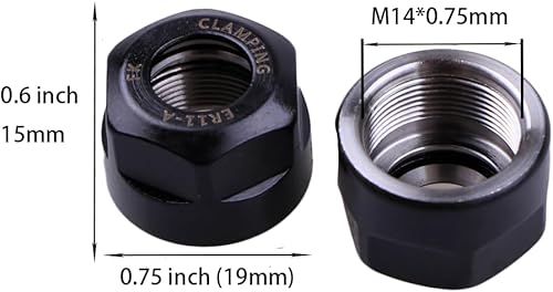 Tuerca de sujeción tipo pinza ER11 A para torno de soporte de portabrocas de fresado CNC