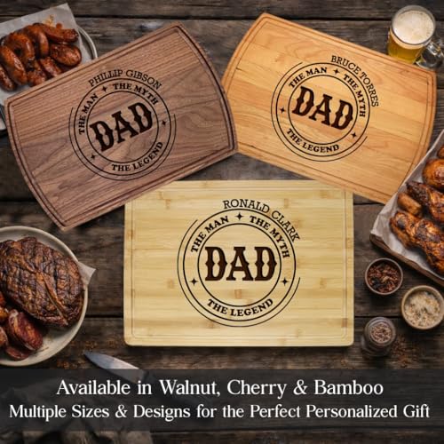 Tabla de Cortar Personalizada para Día del Padre miniatura 3