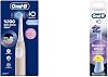 Oral-B iO 2 Rechargeable Toothbrush - Pink Oral-B iO Radiant White White White Toothbrush Replacement Head 4 Pieces