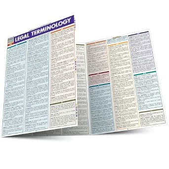 Legal Terminology: QuickStudy Laminated Reference Guide