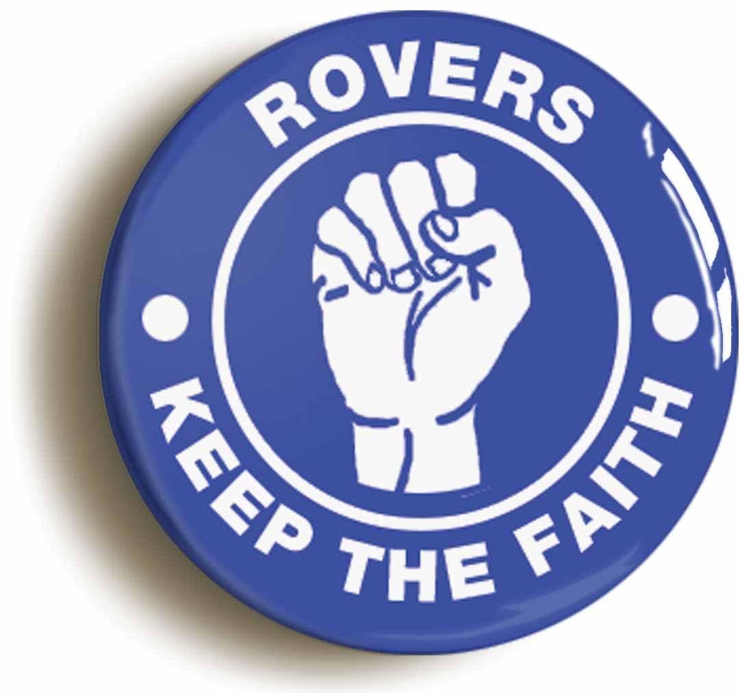 Rovers Keep The Faith Northern Soul Fridge Magnet (Circular 2inch / 50mm Diameter)
