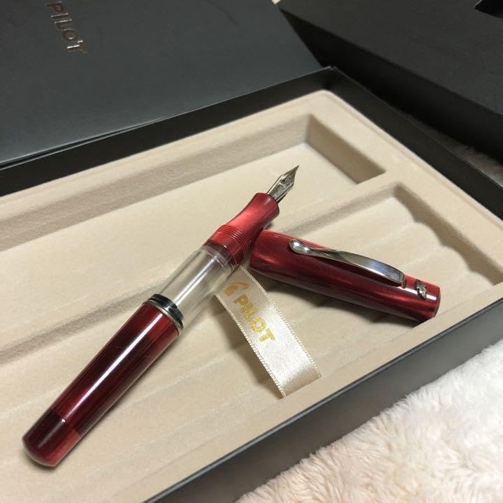☆スティピュラ ヴェド ルビーノ 万年筆 旧型 吸入式 ニブF ヴィンテージ☆ Amazon.co.jp: スティピュラ ヴェド ルビーノ 万年筆 旧型 吸入