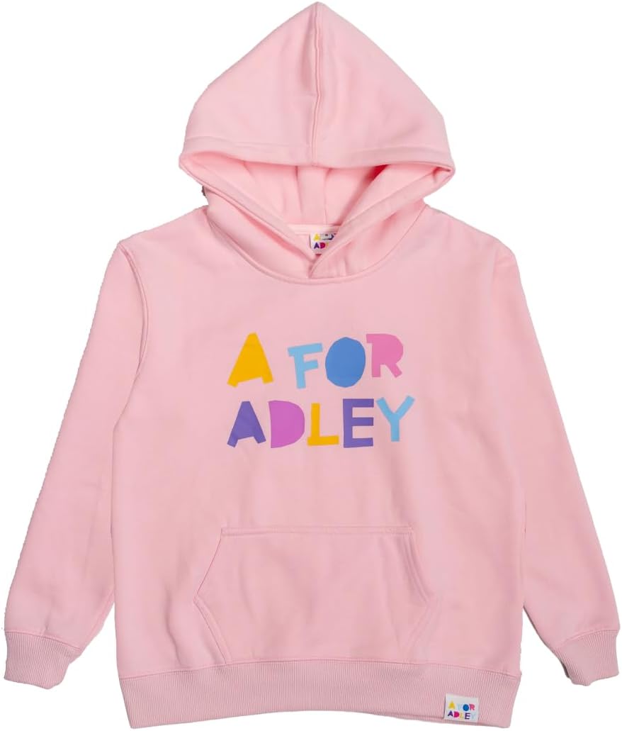A FOR ADLEY BFF Hoodie Stylized With the Rainbow Logo, Used To Show Off Your Love of Adley and Her YouTube Videos