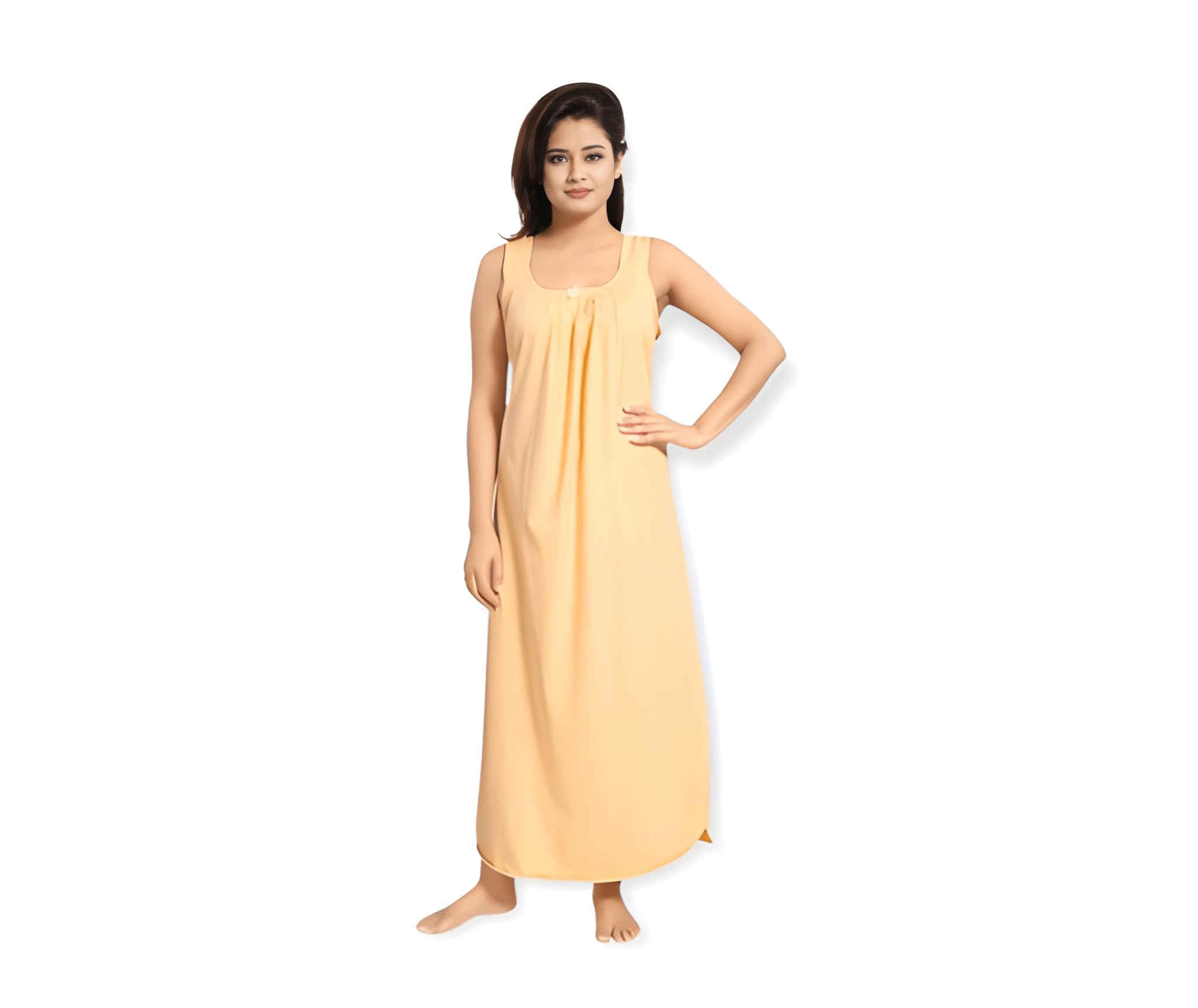 BS Bhumika Women Hosiery Cotton Solid Gown Slip/Nighty/Nightwear/Comisole Slip/Full Length Petticoat-Suit/Maxi for Women Pack of 1-image-30