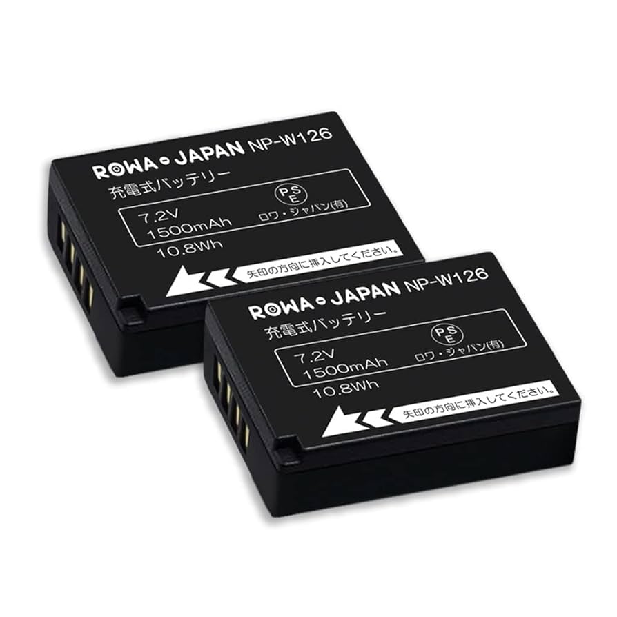 Amazon | ロワジャパン FUJIFILM対応 X100VI X100V 用 NP-W126