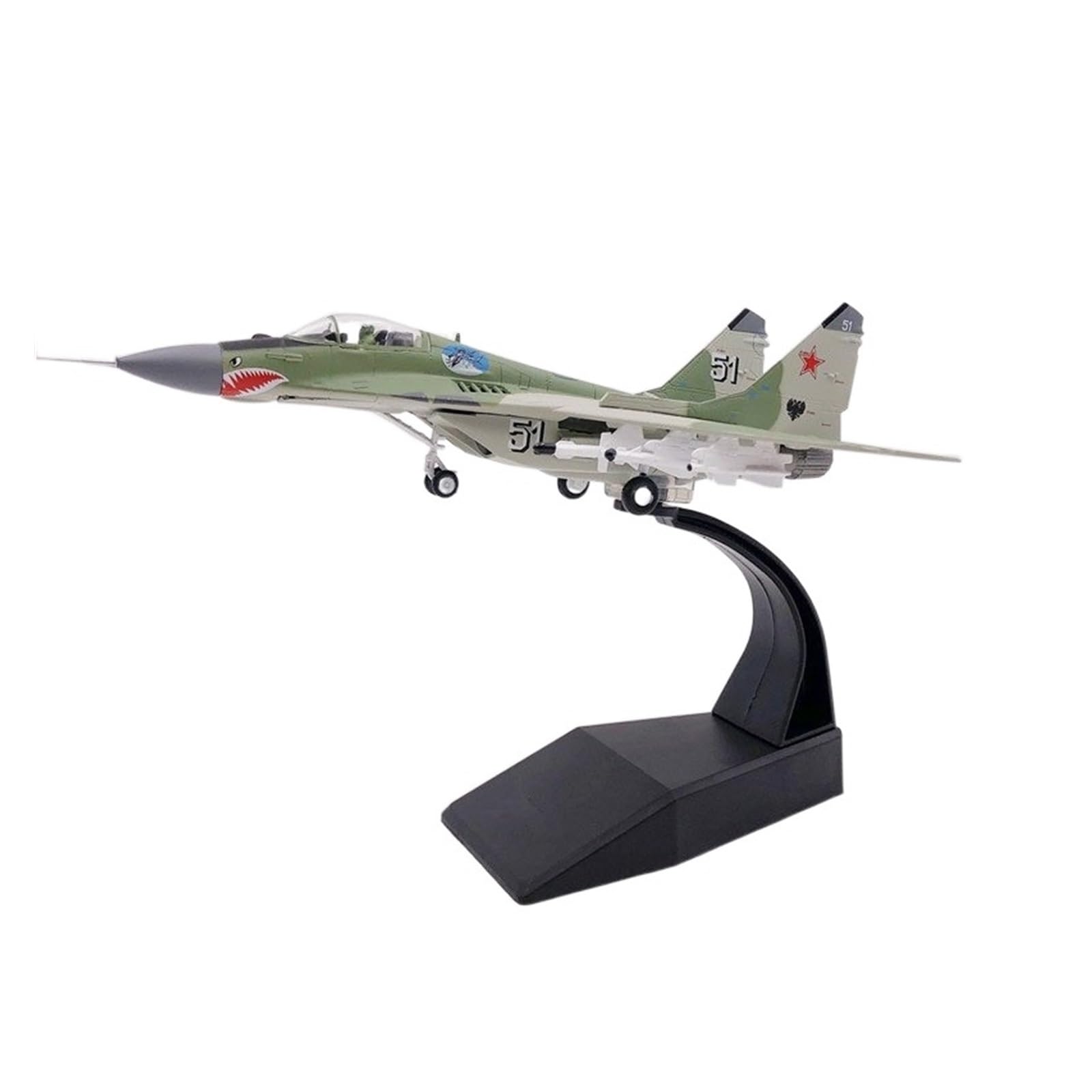 1:100 Adatto Per MIG-29 Diecast Metal Simulation Aircraft Model Scale Collezione Di Aerei Da Combattimento Regali Kit di gioco per Hobby