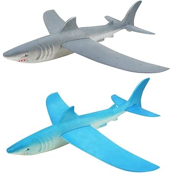 shark airplane toy