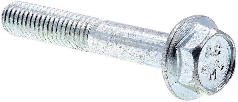 Prime-Line 9089411 Flange Bolts, Class 8.8 Metric, M6-1.0 X 40MM, Zinc Plated Steel (25 Pack)