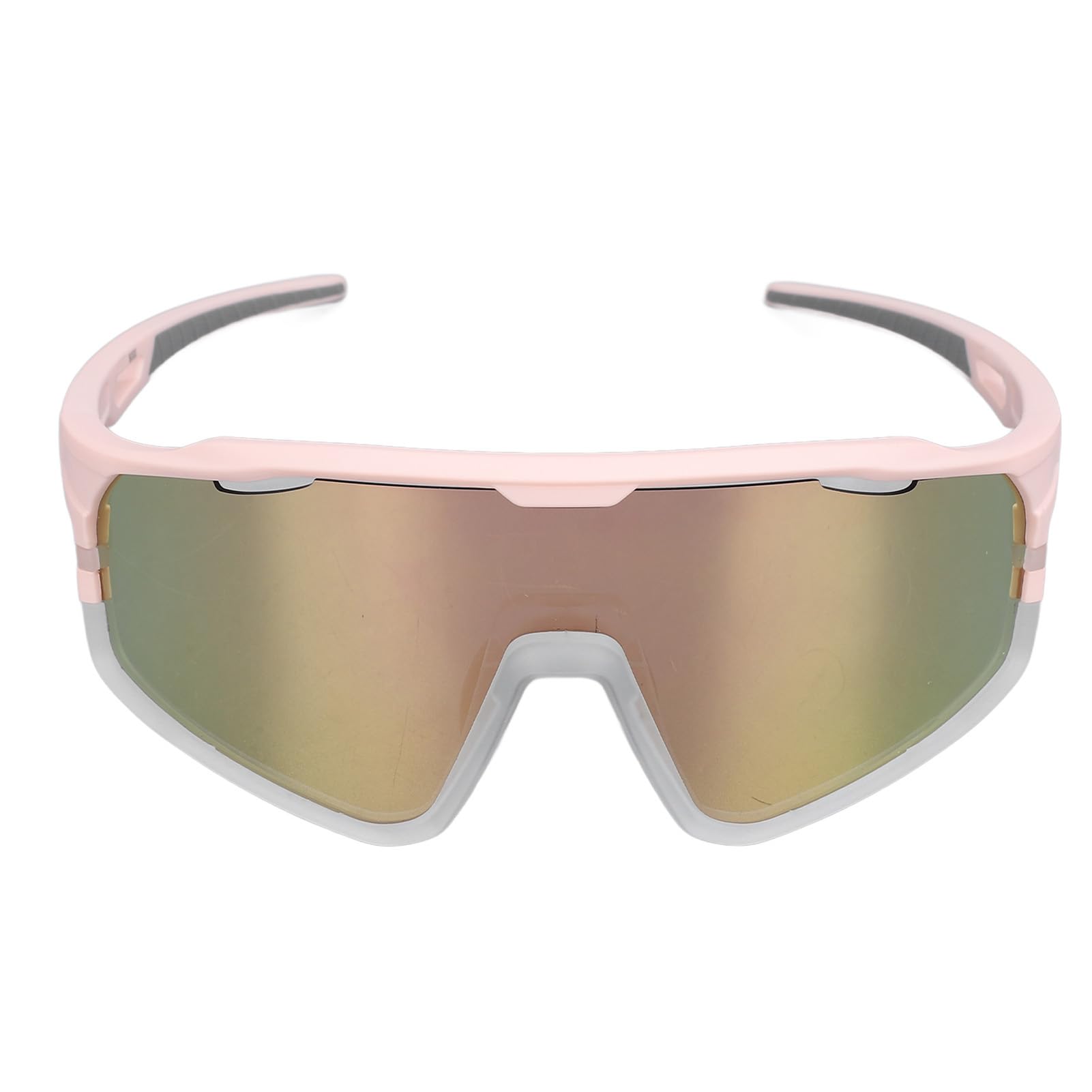 POENVFPO Occhiali da Sole Ciclismo, Occhiali Sportivi Polarizzati Fotocromatici con Montatura Rimovibile per Miopia, Protezione UV400 per Uomini e Donne Attività All'Aperto