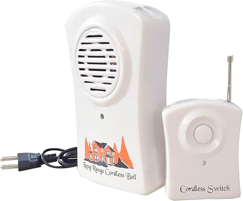 AIMERS Wireless Remote Bell for Homes, Shops, Offices, Factories, Hotels, Hospitals