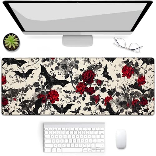 Tapis de souris de jeu chauve-souris antidérapant 80x30 pour éviter les glissements