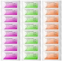 24 Stück Nahtmaterial mit Übungsnadeln, Nachfüllpackung für Chirurgisches Nahtset,idealer Naht-Übungsfaden für Studenten,Nadel und faden set,Wundnaht-Kit Zusatz,idealer Naht-Übungsfaden für Studenten