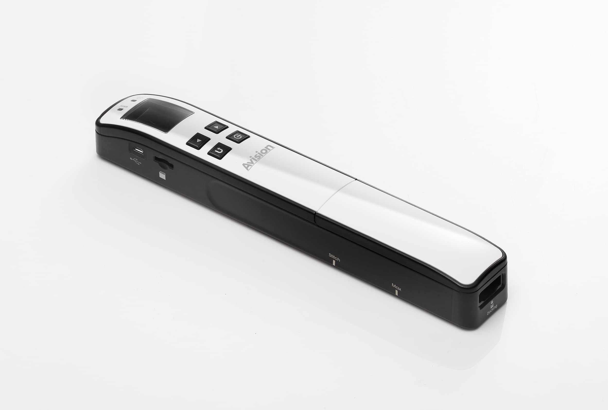 Avision Mi-Wand Meta II Wi-Fi (White) ohne Dockingstation A4 Mobiler WiFi Hand-Scanner - Der ideale Scanner für unterwegs HF-1303S