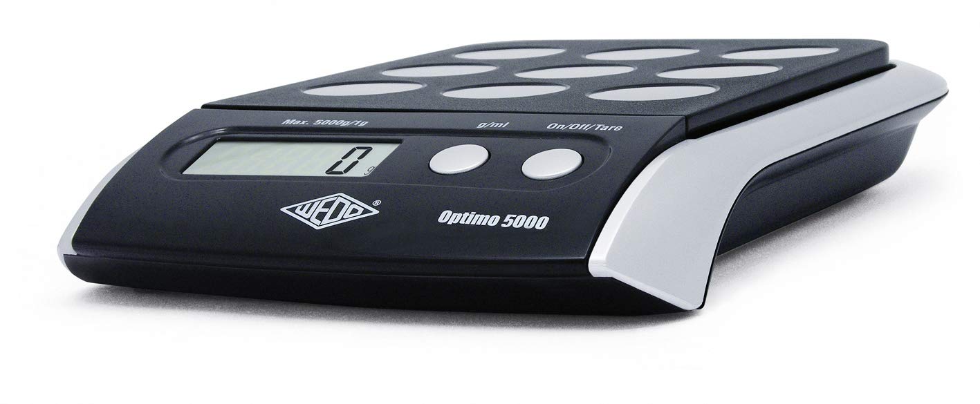 Wedo Akto 1822/485001 Electronic Weight Scale, 11.0 lbs (5 kg)