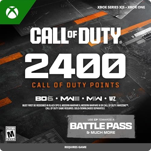 Amazon.com: Call of Duty Points - 2,400 1P - Xbox [Digital Code ...