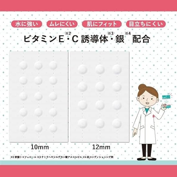 Zero Spot Patches, Pack of 54, 2 Bags, Point Patch, Spot Korean Cosmetics