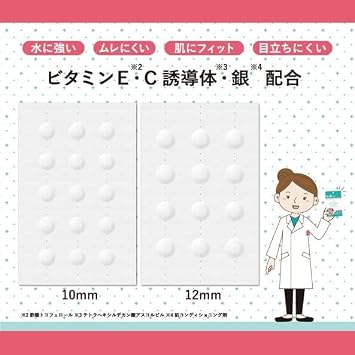 Zero Spot Patches, Pack of 54, 2 Bags, Point Patch, Spot Korean Cosmetics