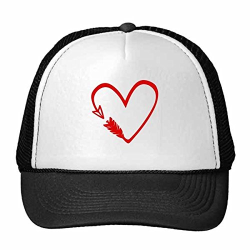 Casquette camionneur enfants flèche rouge pour le plein air