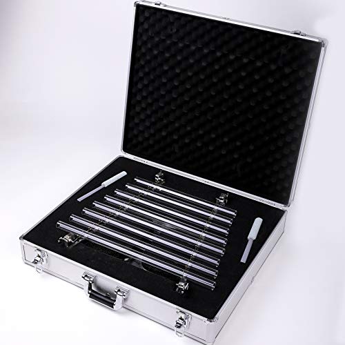 CVNC Crystal Singing Harp 432HZ CDEFGABC Note Including Free Alumina Carrry Case Healing Instrument For Sound Therapy