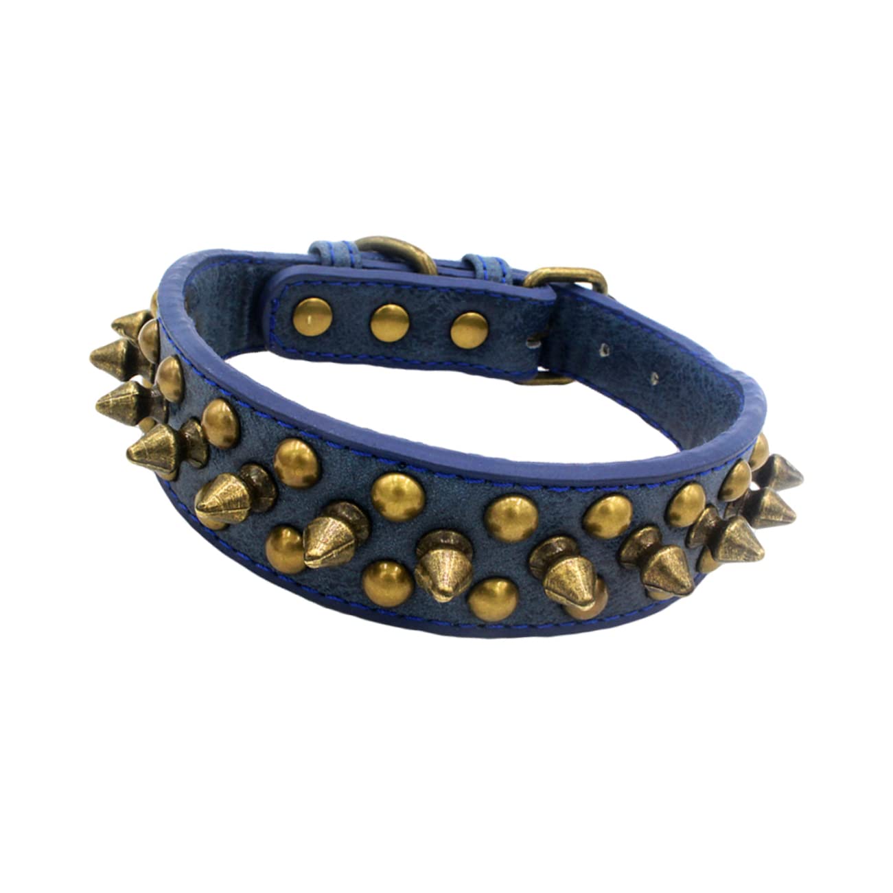 Mipcase Collar para Mascotas De 3 Piezas con Remaches Redondos para Uñas Ideal para Mascotas.