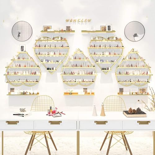 Expositor metálico de 5 Capas para esmaltes de uñas, Estante de...