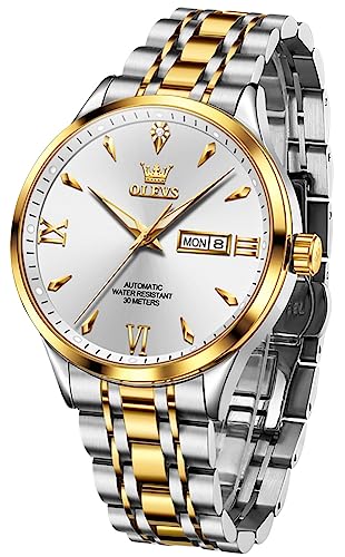 OLEVS Yrv @B Ŏv  芪 Ƃ h  t XeX ̓ watch for man zCg