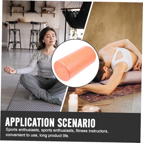 Foam Roller Epp Muscle Relaxing Roller 30x15cm Naranja para alivio muscular y de espalda en casa y gimnasio miniatura 3